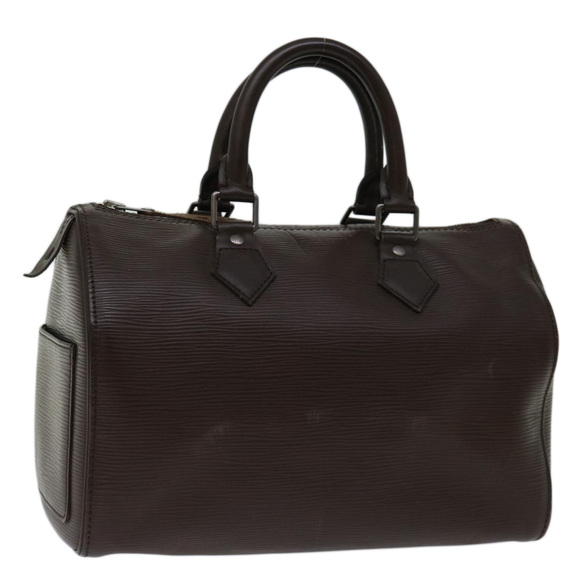Louis Vuitton Handbags - LOUIS VUITTON Epi Speedy 25 Hand Bag Mocha M5903D LV Auth 70080